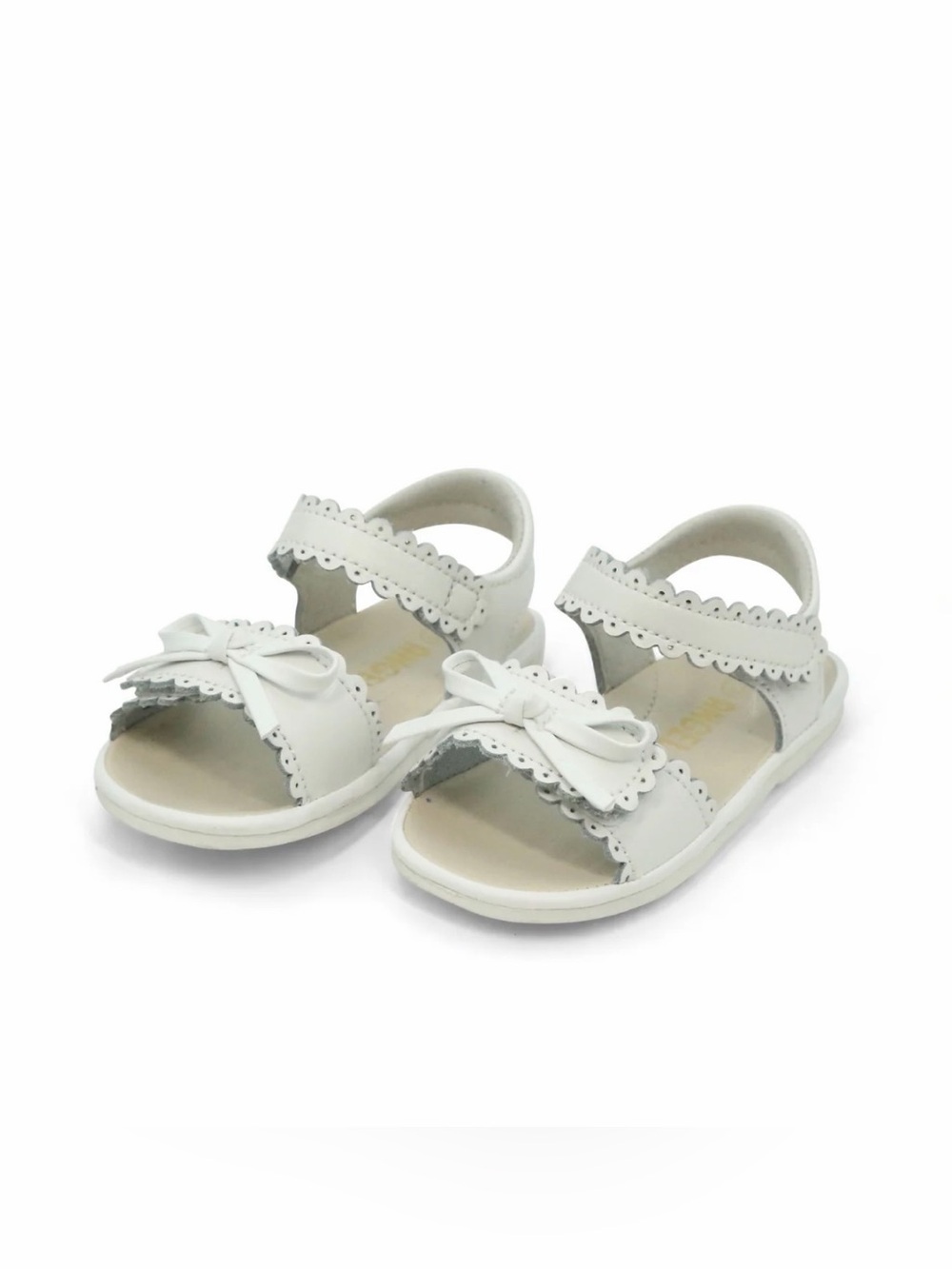 L’amour Amelie Scalloped Sandal (Baby 3)